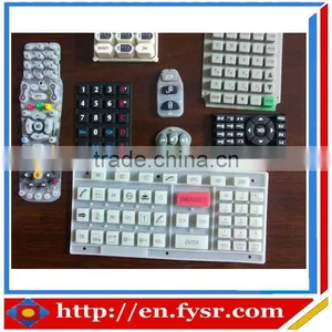 OEM Remote Rubber Pad Silicon Rubber Switch Button Silicon Conductive Rubber Pads thumbnail-4