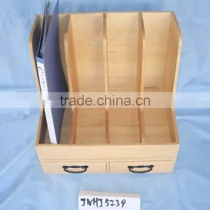 Accept Customization Wooden File Holder thumbnail-1
