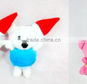 Funny Promotion Plush Hot Plush Cute Animal Keychain Toy With CE thumbnail-1