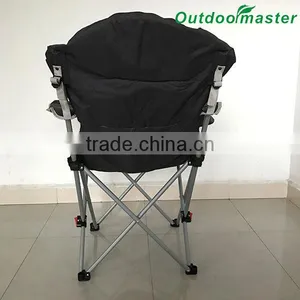 Adjustable Picnic Fishing Steel Quilted Folding Camping Chair thumbnail-3