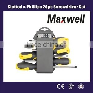 Slotted & Phillips 20pc Screwdriver Set thumbnail-1