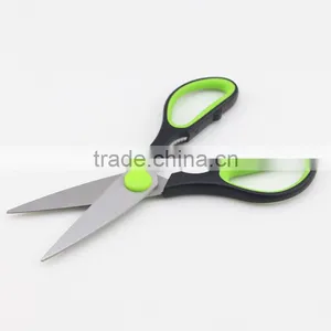 Green Handle Stainless Steel High Quality Multi Kitchen Scissors thumbnail-3