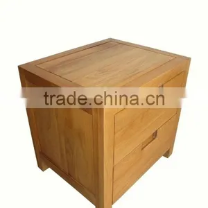 2 Drawer Nightstand Bedside Table thumbnail-1