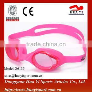 Silicone Gaskets Soft Headstrap Waterproof Swimming Goggles thumbnail-1
