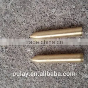 5/16" Long Brass/Copper Arrow Bullet Points For Wood Arrows Loose Broadheads thumbnail-2