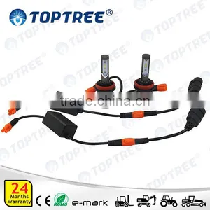 H11 Led Headlight Bulbs DC12V 29W 2800Lm Car Headlight Kit Cool White One Pair thumbnail-2
