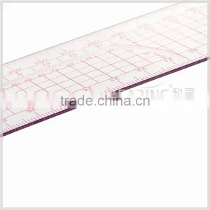 Kearing Brand Transplant Flexible 5*50cm Plastic Sandwich Line Garment Ruler for Sewing Design#8004 thumbnail-4