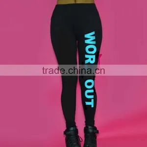Hot-Selling Bodybuilding Women Colorful Compression Wear Fitness Leggings thumbnail-2