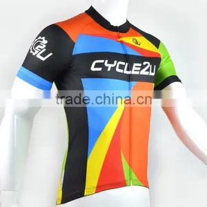 New Arrival 2017 Plus Size Breathable Coolmax Cycling Jersey for Club/event thumbnail-2