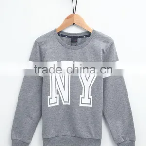 Print Letters 100% Cotton Fabric Children Sports Pullover Boys Sweatshirt thumbnail-1