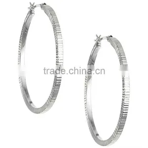 Diamond Hoop Earrings, Bangle Earrings, Fashion Bangle Earrings, Earrings Jewelry,Bangles Hoop Earring. thumbnail-1