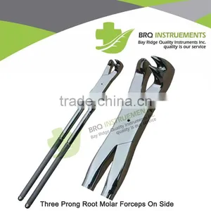 Three Prong Root Molar Forceps On Side thumbnail-1