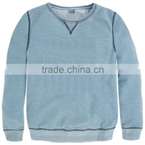 60% Ctn, 40% Polyester, Cotton Part Dyeing, Terry Fleece, Children Boys Sweatshirt thumbnail-1