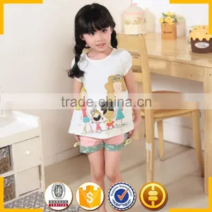 Wholesale Guangzhou Baby Girl Children 100% Cotton Fabric Kids Clothes thumbnail-1