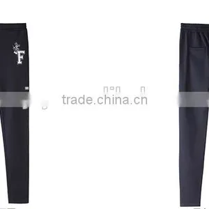 Female Black Knitting Leisure Trousers of Radish thumbnail-1