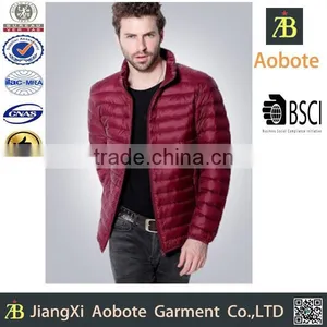 Fashion European Style Winter Jackets Winter Foldable Ultra Light Down Jacket Man thumbnail-1