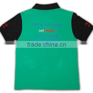 School Uniform Factory Girls' Short Sleeve Men Polo T-shirt 100% Cotton thumbnail-6