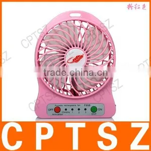 MINI Outdoor Carry Lithium Battery Summer Fan USB Portable Flash Fan Four Models Supper Wind thumbnail-6