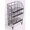 Retail Store Unique Wire Storage Rack Shelving on Wheels Fixtures for Display Products thumbnail-1
