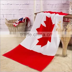 Flag Printing Beach Towels 100% Cotton Beach Towel Wholesale thumbnail-4