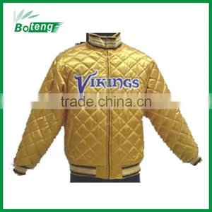 Satin Yoko Rib Padding Jacket thumbnail-1