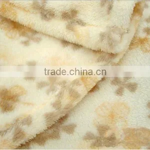 100% Polyester Printed Coral Fleece Fabric/cssj-011 thumbnail-1