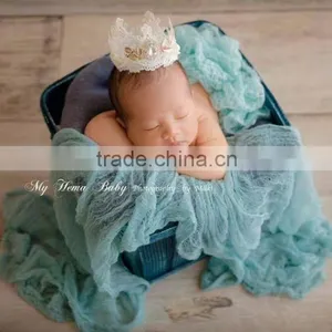 Newborn Cheesecloth Wrap Stretch Knit Warp Baby Cocoon Wrap Newborn Photography Props thumbnail-6