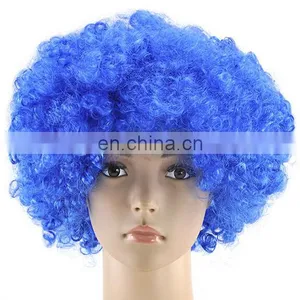 The Best Selling Blue Lace Front Synthetic Wig With High Quality FW2002 thumbnail-1