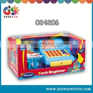 Best Selling Toy Cash Registers for Kids Kid Cash Register Toy Kids Play Checkout Counter Toys Cheap Price Chenghai Toys thumbnail-1