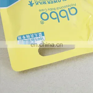 FDA Certification Wholesale Custom Reusable Liquid Cleaner Spout Pouch Bag for Baby Washing Detergent Stand up Pouch thumbnail-3