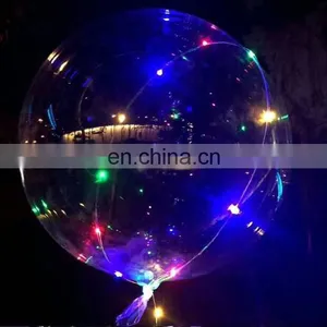 Hot Sale Event Party 24inch Inflatable Helium Balloon Christmas Ball With Lights thumbnail-4
