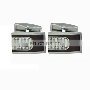 Wholesale Hardware Jewelry Crystal Cufflink thumbnail-3