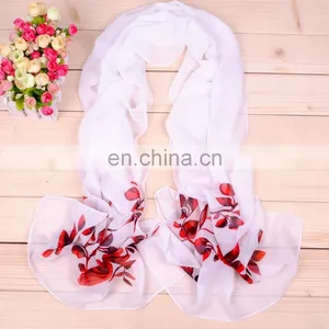 2015 Wholesale Hot Lady Fashion Printed Chiffon Scarf thumbnail-2