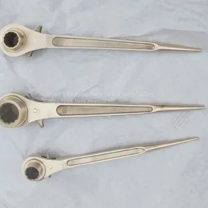 Anti Spark Hand Tools Beryllium Copper Aluminum Bronze Box Ratchet Wrench Spanner thumbnail-3