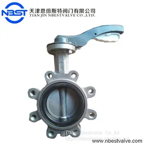 Oil , Water , Gas Lug Butterfly Valve DN100 DN125 DN150 WLTD71XR-10Q thumbnail-2