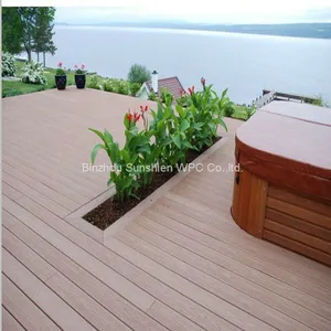 Best Quality WPC Hollow Decking Waterproof and Anti-UV Floor to Germany Market thumbnail-3