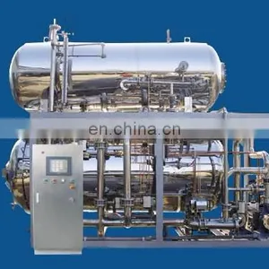 Rotary Retort Autoclave Sterilizer of Food Processor for Types of Canned Tuna thumbnail-2