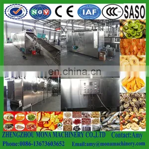 Stainless Steel Fruit and Vegetable Washing and Drying Machine/mesh Belt Dryer/used Belt Drying Machine thumbnail-4