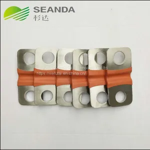 Insulated Flexible Copper Laminated Busbars With Heat Shrinkable Tube for Power Distribution thumbnail-2