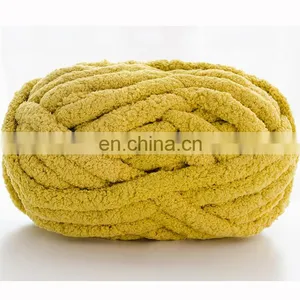 100% Polyester Big Ball Yarn Roving Yarn for Hand Knitting thumbnail-1