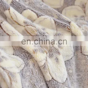 2020 New Design 100% Polyester Flannel Fleece Blanket thumbnail-3