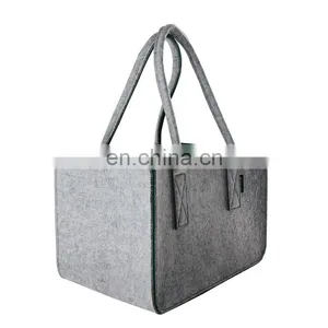 Green Color Colorful Wholesale Shopping Felt Fabric Bag Bags Women Handbags thumbnail-5