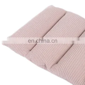 New Design Chinese Dining Chair Cushions Beige Four Folded Multi Function Polystyrene Folding Seat Cushion With Zipper thumbnail-6