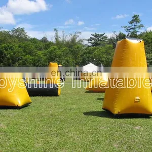 Cheap Inflatables Paintball Bunkers Obstacles Archery Used Laser Tag Inflatable X Air Bunker X X Paintball Brick Wall Bunker Set thumbnail-7