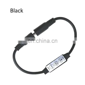 DC12V Mini 3 Keys Single Color LED Controller Brightness Dimmer for Led Lights thumbnail-4