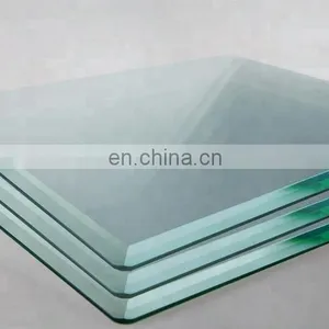 High Quality Polished Edge Tempered Furniture Glass for tv Stand thumbnail-1