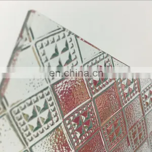 4mm 5mm 6mm Clear Silesia Pattern Glass thumbnail-4