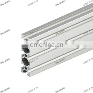 SHENGXIN Custom 40x40 Slot Aluminium Profile Extrusion for Industrial Line thumbnail-6