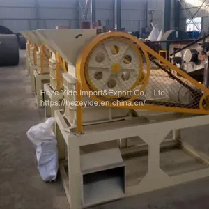 PE150x250 Rock Bucker Mini Jaw Crusher for Laboratory With Diesel Engine thumbnail-3