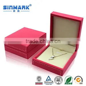 Wedding Jewelry Newest Design Jewelry Set Red Rose Velvet Jewelry Display Box thumbnail-1